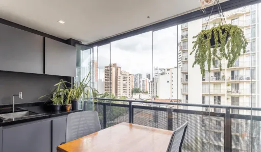 Apartamento com 1 Quarto para alugar, 32m² no Pinheiros, São Paulo