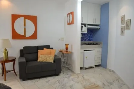 Flat com 1 Quarto para alugar, 37m² no Indianópolis, São Paulo