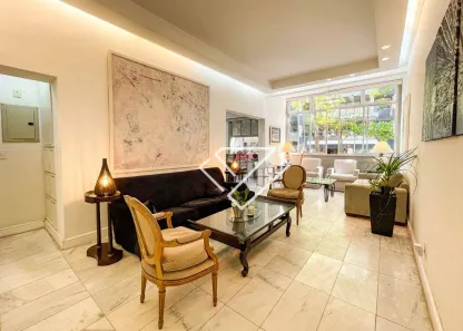 Apartamento com 2 Quartos para alugar, 100m² no Leblon, Rio de Janeiro