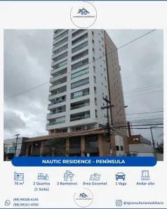 Apartamento com 2 Quartos à venda, 70m² no Ponta D'Areia, São Luís