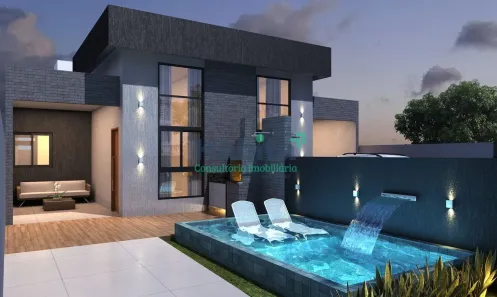 Casa com 3 Quartos à venda, 112m² no Cidade dos Colibris, João Pessoa