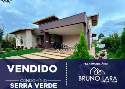 Casa de Condomínio com 3 Quartos à venda, 300m² no Condomínio Serra Verde, Igarapé