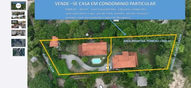 Casa com 3 Quartos à venda, 165m² no Ibiraquera, Imbituba