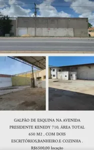 Galpão/Depósito/Armazém para alugar, 750m² no Parque Jóquei Club, Campos dos Goytacazes