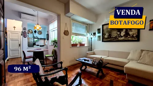 Apartamento com 3 Quartos à venda, 96m² no Botafogo, Rio de Janeiro