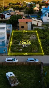 Lote/Terreno à venda, 312m² no Vila Esperanca, Imbituba