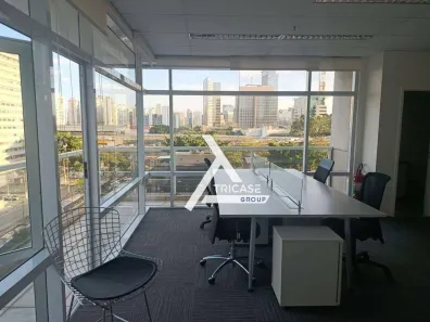Sala Comercial para alugar, 54m² no Cidade Monções, São Paulo