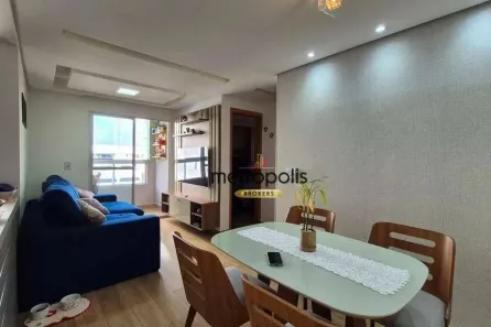 Apartamento com 2 Quartos à venda, 52m² no Vila Metalúrgica, Santo André