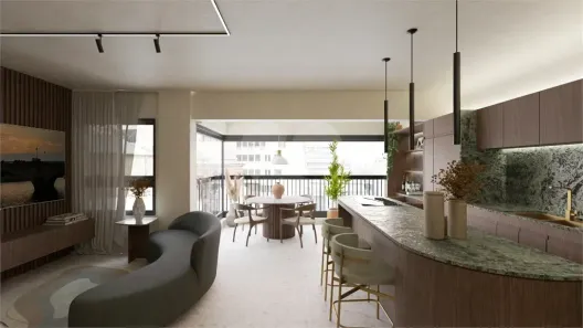 Apartamento com 1 Quarto à venda, 59m² no Jardim América, São Paulo