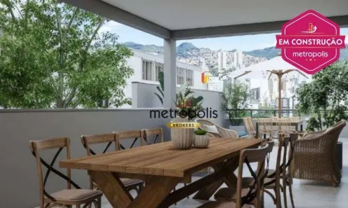 Cobertura com 3 Quartos à venda, 188m² no Jardim, Santo André