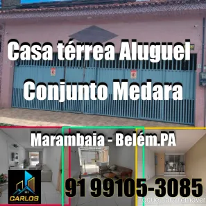 Casa com 3 Quartos para alugar, 170m² no Marambaia, Belém