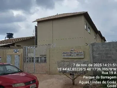 Apartamento com 2 Quartos à venda, 49m² no Parque da Barragem Setor 11, Águas Lindas de Goiás