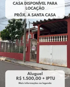Casa com 2 Quartos para alugar, 10m² no Vila Euclides, Presidente Prudente