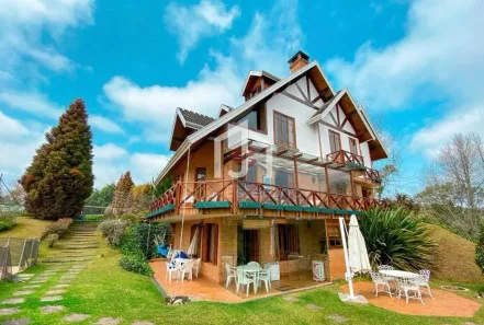 Casa de Condomínio com 5 Quartos à venda, 977m² no Loteamento Veu da Noiva, Campos do Jordão
