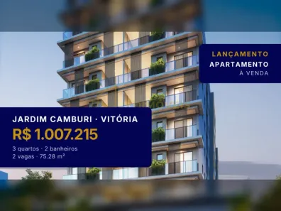 Apartamento com 3 Quartos à venda, 75m² no Jardim Camburi, Vitória