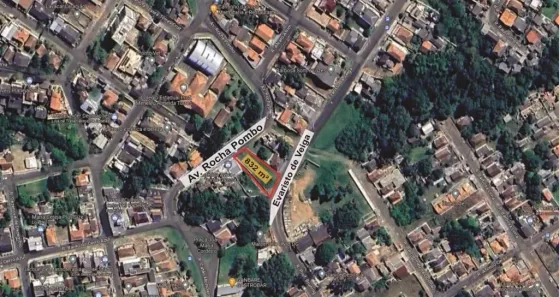 Lote/Terreno à venda, 832m² no Colônia Dona Luíza, Ponta Grossa