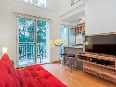 Flat com 1 Quarto para alugar, 50m² no Vila Andrade, São Paulo