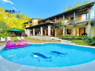 Casa de Condomínio com 5 Quartos à venda, 400m² no Balneário Praia do Pernambuco, Guarujá