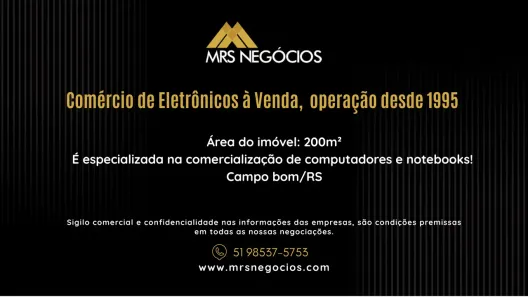 Ponto Comercial à venda, 200m² no Centro, Campo Bom