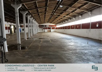 Galpão/Depósito/Armazém para alugar, 2400m² no Andes, Londrina