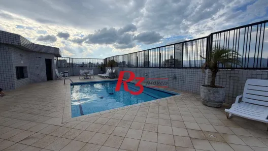 Apartamento com 3 Quartos para alugar, 137m² no Aparecida, Santos