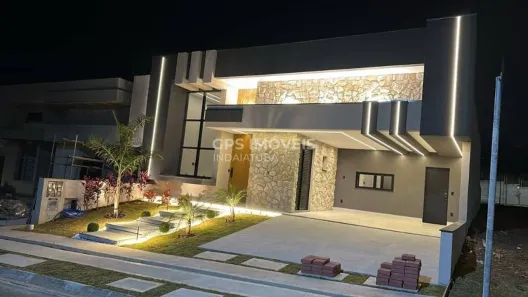 Casa de Condomínio com 3 Quartos à venda, 193m² no Residencial London Park, Indaiatuba