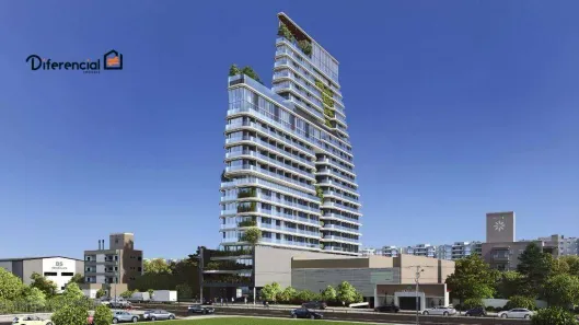 Apartamento com 1 Quarto à venda, 18m² no Vila Izabel, Curitiba