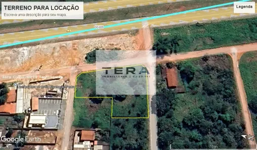 Lote/Terreno para alugar, 2098m² no Jardim Barcelona, Bela Vista de Goiás