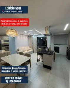 Apartamento com 3 Quartos à venda, 89m² no Despraiado, Cuiabá