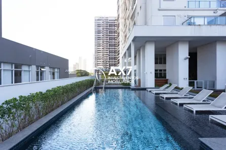 Apartamento com 1 Quarto à venda, 34m² no Cidade Monções, São Paulo