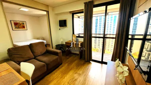 Flat com 1 Quarto para alugar, 35m² no Moema, São Paulo