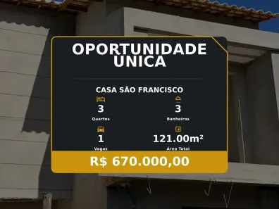 Casa com 3 Quartos à venda, 121m² no São Francisco, Serra
