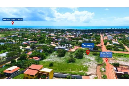 Lote/Terreno à venda, 1377m² no Santo Cristo, São Miguel do Gostoso