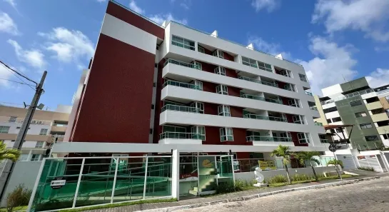 Apartamento com 2 Quartos à venda, 61m² no Cabo Branco, João Pessoa