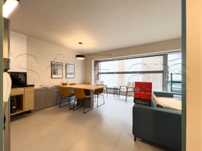 Apartamento com 1 Quarto para alugar, 84m² no Jardim Paulista, São Paulo