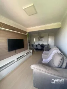 Apartamento com 3 Quartos para alugar, 80m² no Chácara Paulista, Maringá