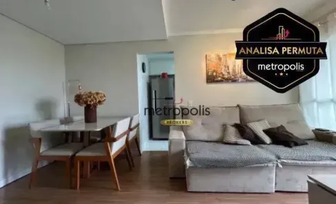 Apartamento com 2 Quartos à venda, 50m² no Jardim Jamaica, Santo André