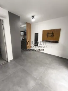 Apartamento com 1 Quarto para alugar, 27m² no Santo Amaro, São Paulo