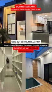 Casa de Condomínio com 3 Quartos à venda, 99m² no Jardim Novo Horizonte, Sorocaba