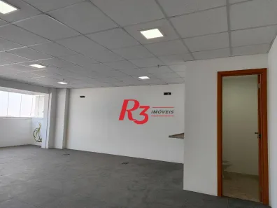 Sala Comercial para alugar, 60m² no Centro, Santos