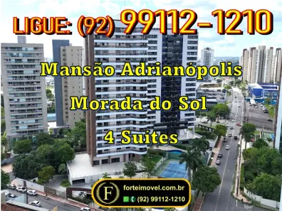 Apartamento com 4 Quartos para alugar, 240m² no Aleixo, Manaus