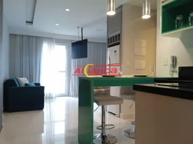 Apartamento com 1 Quarto para alugar, 37m² no Centro, Guarulhos