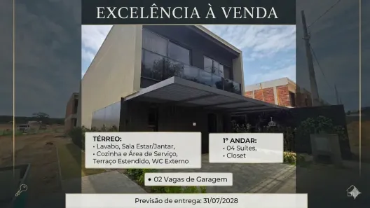 Casa de Condomínio com 4 Quartos à venda, 182m² no Portal do Sol, João Pessoa