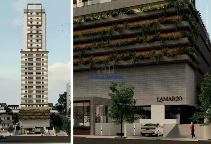 Apartamento com 3 Quartos à venda, 134m² no Boqueirão, Santos
