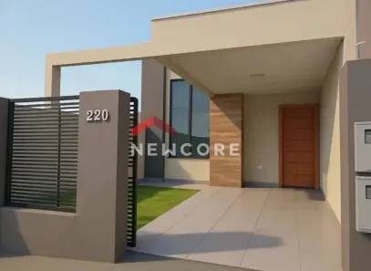 Casa de Condomínio com 3 Quartos à venda, 82m² no Jardim Barra Forrest, Londrina