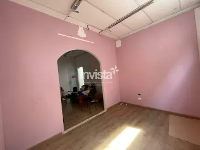 Sala Comercial para alugar, 40m² no Gonzaga, Santos