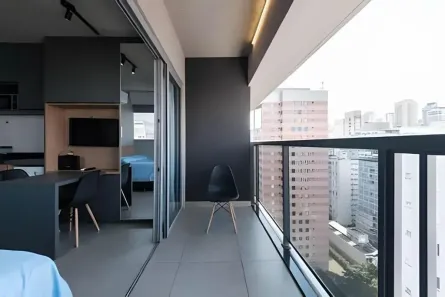 Flat com 1 Quarto para venda ou aluguel, 20m² no Jardim Paulista, São Paulo