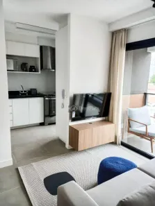 Flat com 1 Quarto para alugar, 40m² no Pinheiros, São Paulo