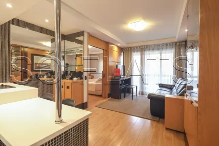 Flat com 1 Quarto à venda, 58m² no Jardim Paulista, São Paulo