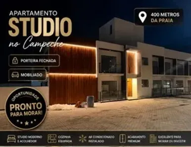 Apartamento com 1 Quarto à venda, 26m² no Campeche, Florianópolis